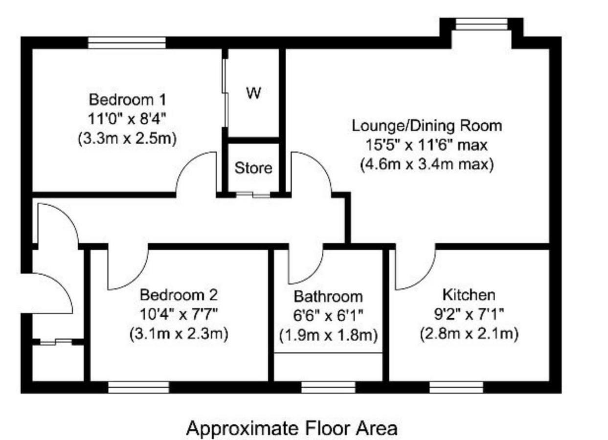 Edinburgh Beach View Apartment ภายนอก รูปภาพ